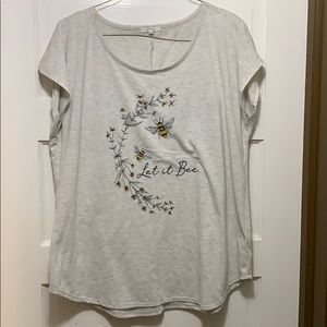 Maurices 1 Let it Bee shirt